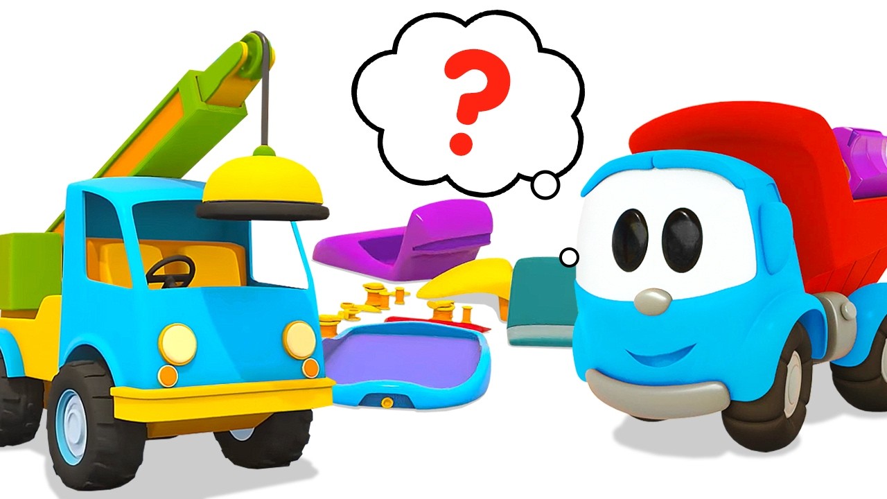 Çizgi film! Küçük Kamyon Leo ile en güzel bölümler! Bebekler için eğitici videolar!