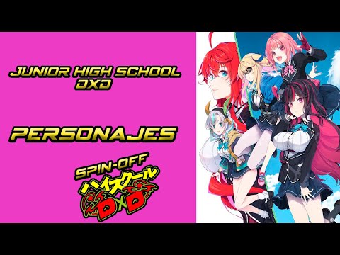 Junior High School DxD| Personajes (La chica de pelo cerezo es \