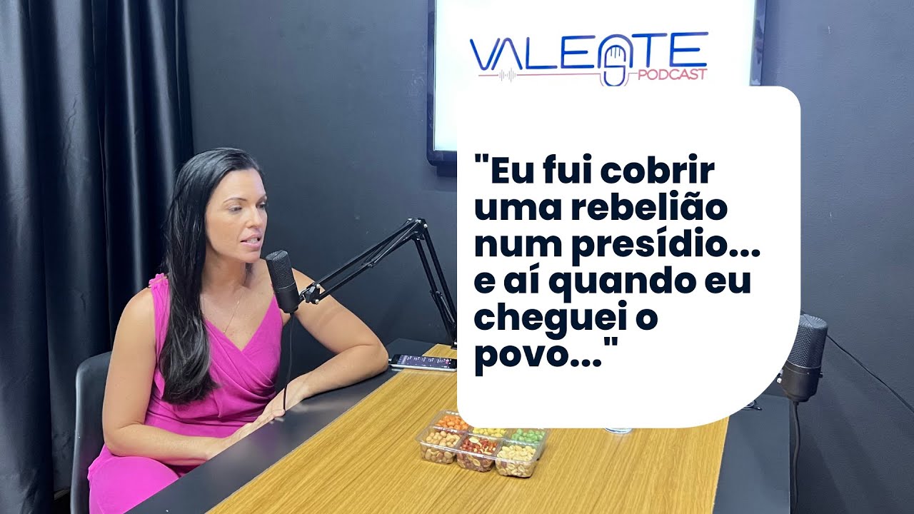 Thaic Carvalho conta algumas situações inusitadas que aconteceram durante sua carreira na TV