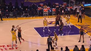 LeBron James CRAZY LOGO GAME WINNER | Lakers vs Warriors | Warriors Choke