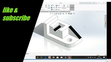 solidworks tutorial basic isometric part 2