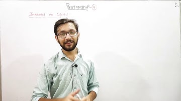 Interest on Capital Partnership-04 || JKSSB Panchayat Accounts Assistant | jk Exam Cracker