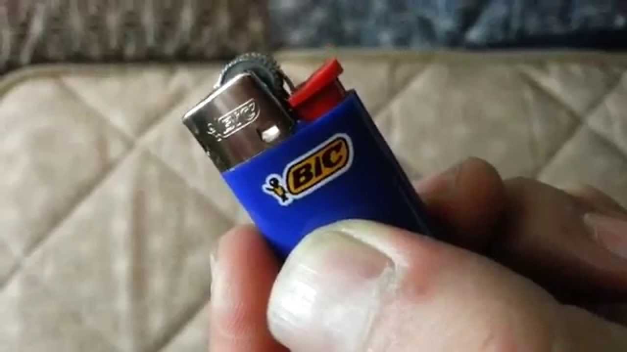 超簡単 Bicライター チャイルドロック解除方法 How To Remove The Child Safety From A Bic Ligter Youtube