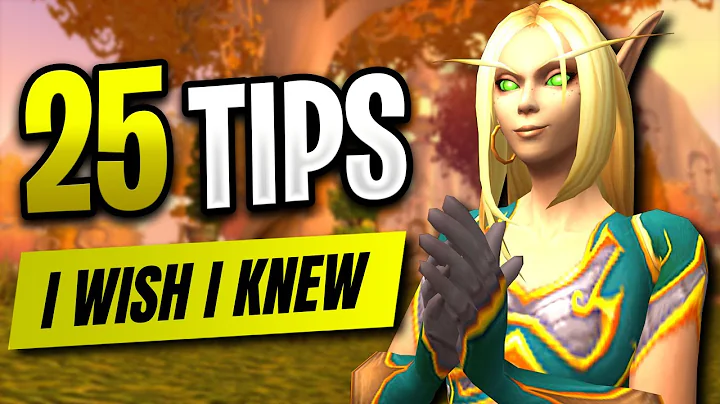 25 Tips for New & Returning Players to Classic TBC - Beginner's Guide Classic WoW - DayDayNews