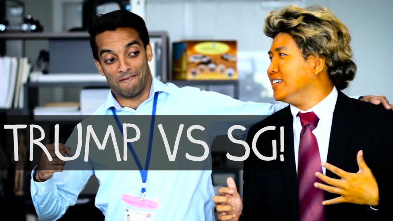 DONALD TRUMP vs. SINGAPORE! (Bureau-Crazy Webseries Ep 8)