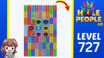 Hole People Level 727 Solution Walkthrough