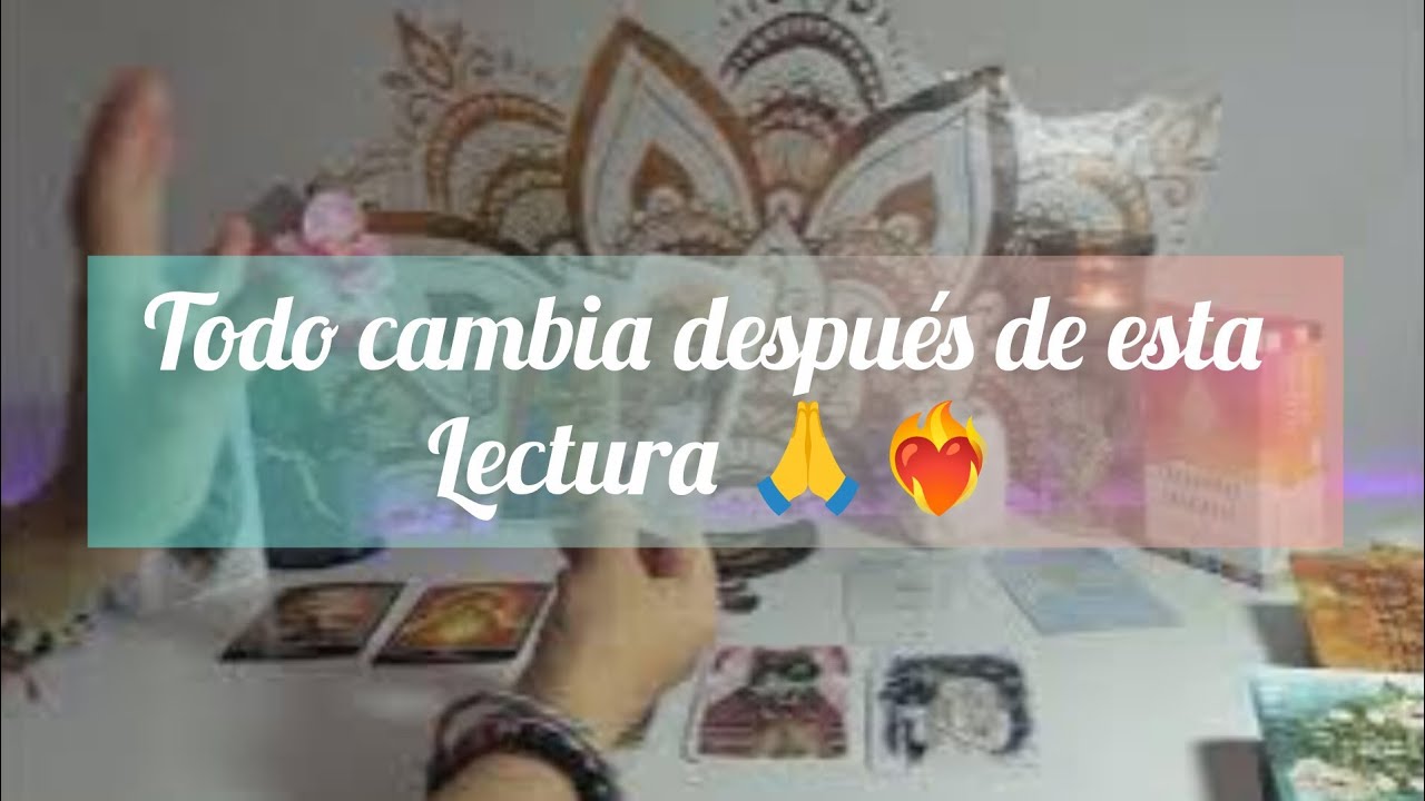 Lo que el Tarot tiene que decirte sin rodeos 🍀 ️🍂🏠 - YouTube