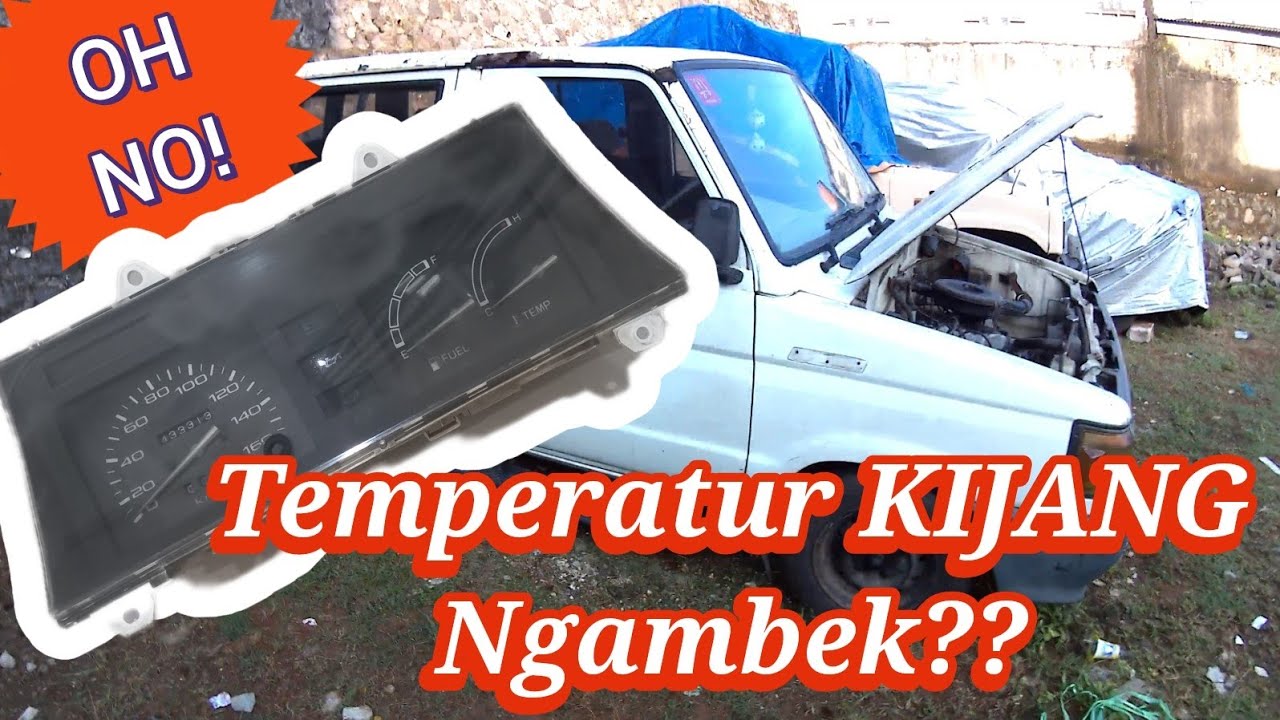 BONGKAR TEMPERATUR KIJANG MATI? | TOYOTA | SUPER | #kijang #kijangsuper #mobiltua #toyota