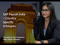 SAP Payroll India specific Infotypes #saphcm #sapindiapayroll