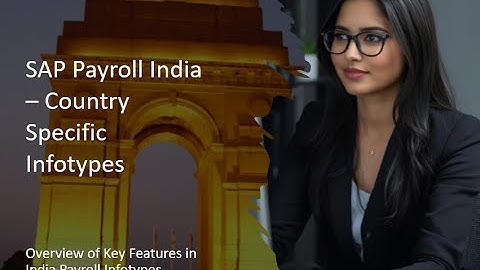 SAP Payroll India specific Infotypes #saphcm #sapindiapayroll