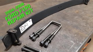 2004-2008 Ford F150 Leaf Spring Repair Kit and Installation Instructions | 43-1679-2 by Simcoe Spring Service 11,262 views 1 year ago 12 minutes, 52 seconds