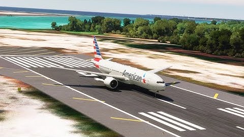 Impossible Landing!!! Amazing View before the Plane Lands at the Airport eps.577