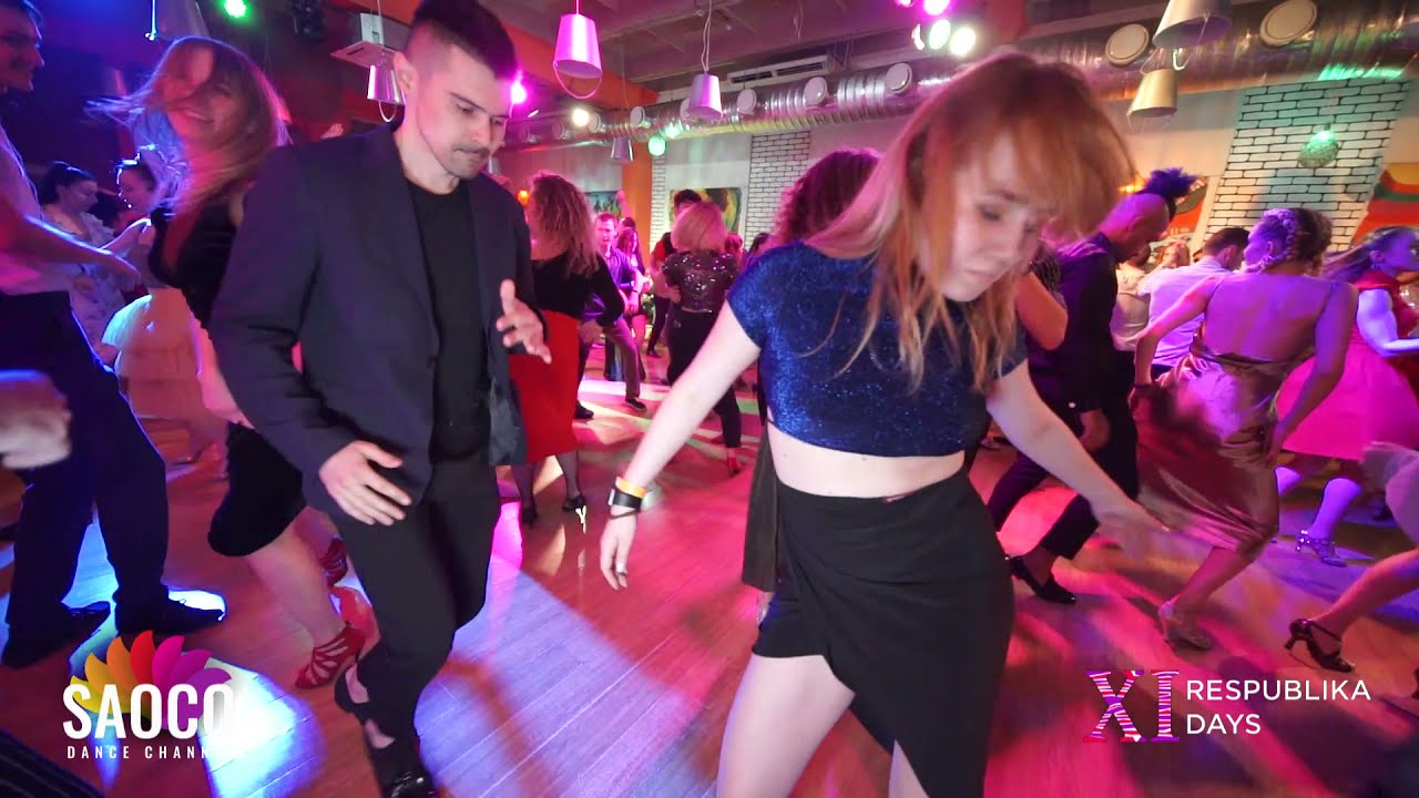 Denis Zolotarev and Polina Rybakova Salsa Dancing at Respublika Days XI, Saturday 01.05.2021