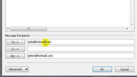 how to hide email address bcc