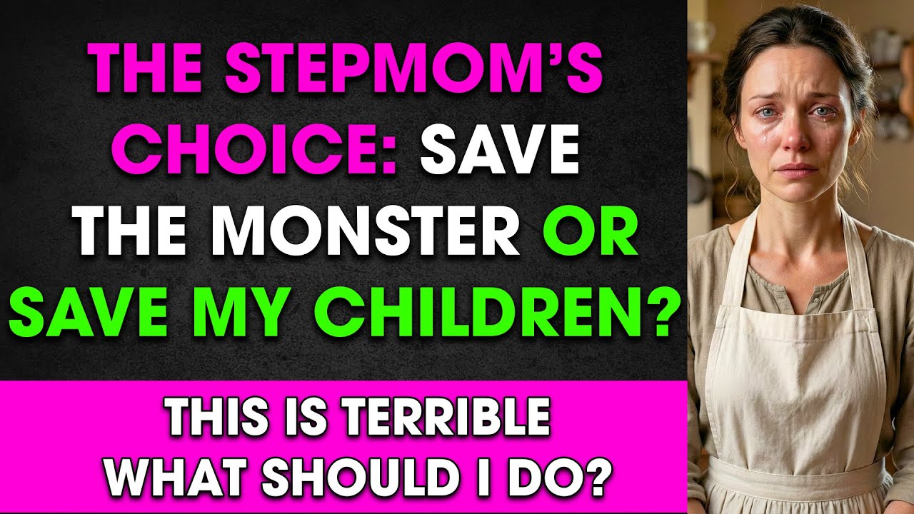The Stepmom’s Choice Save The Monster or Save My Children