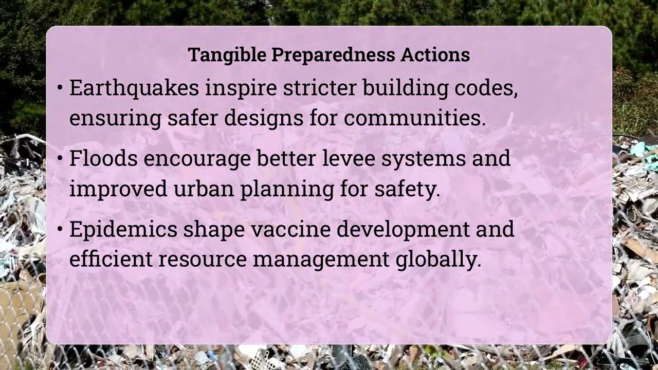 Did Past Events Improve Disaster Preparedness Strategies?