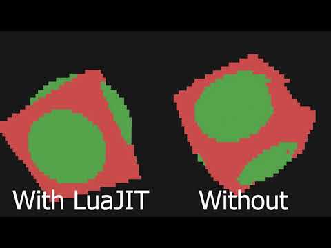 ComputerCraft with CCLuaJIT vs without comparison