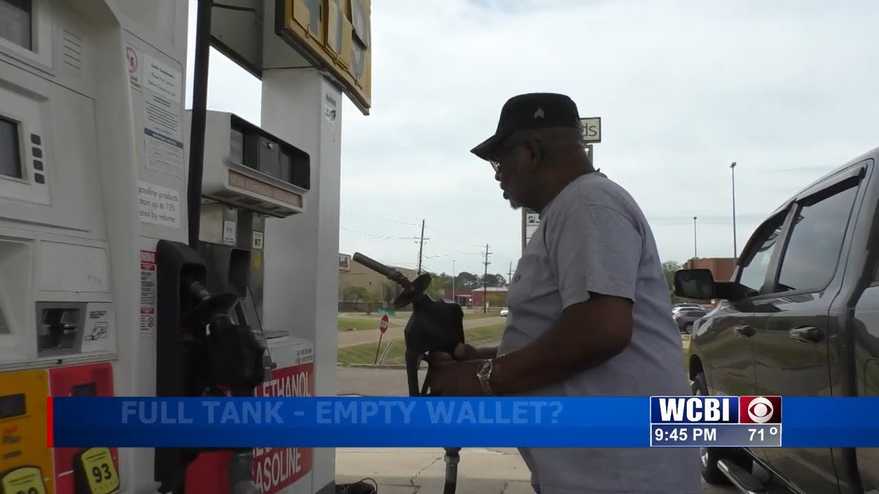 Locals react to rising gas prices - YouTube