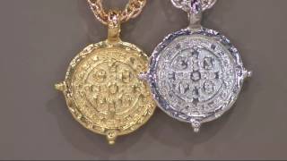 My Saint My Hero Benedictine Medallion Pendant on QVC