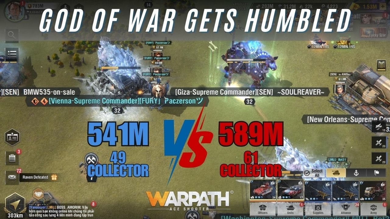 Warpath 12.1 - God of war gets humbled