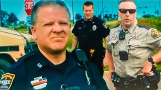 Cops get the silent treatment!