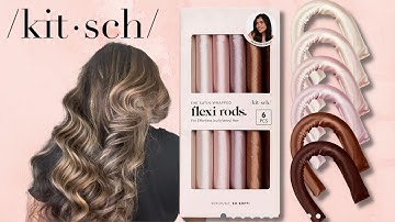I tried the My Kitsch Satin Wrapped Flexi Rods
