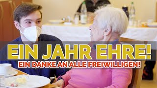 1 JAHR EHRE l Danke für euer freiwilliges Jahr (FSJ, FÖJ, FKJ, BUFDIS uvm)