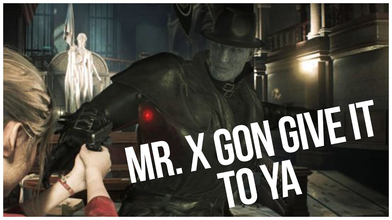Mr. X Gon Give It To Ya - Resident Evil 2 Remake - YouTube