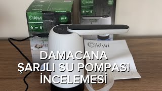 Şarjlı Damacana Pompası Şarjlı Su Pompası Damacana Pilli Su Pompası Elektrikli Damacana Pompası
