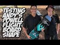 ANDY ANDERSON CUSTOM SHAPE BOARD SET UP AND SKATE TEST !!! - NKA VIDS -