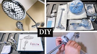 Installing FeelSo Shower Head from Amazon - Unboxing and Review