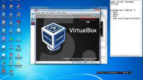 Cara konfigurasi Dns, Dhcp, Ftp, Webmail/Squirrelmail Debian 5