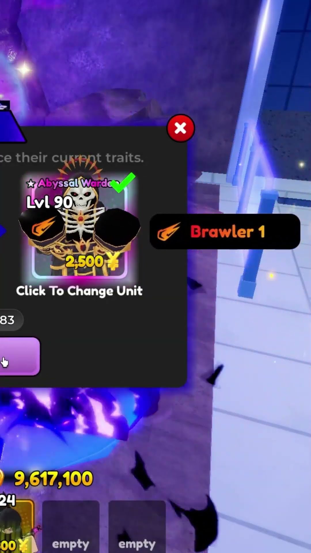 ALMIGHTY ABYSSAL WARDEN BEST LUCK IN ANIME DEFENDERS!!