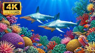 🌊 Dreamy 4K Ocean Journey 🐟💫 | Vibrant Reef Life & Deep Relaxing Underwater Escape