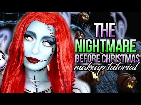 Sally The Nightmare Before Christmas Sally Makeup Tutorial
