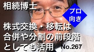 相続博士　株式交換・移転は合併や分割の前段階としても活用（岐阜市・全国対応）No.267