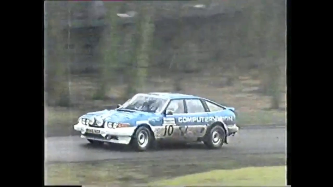 1985 National Breakdown Rally: Tony Pond- Rover SD1 3500 Vitesse - YouTube