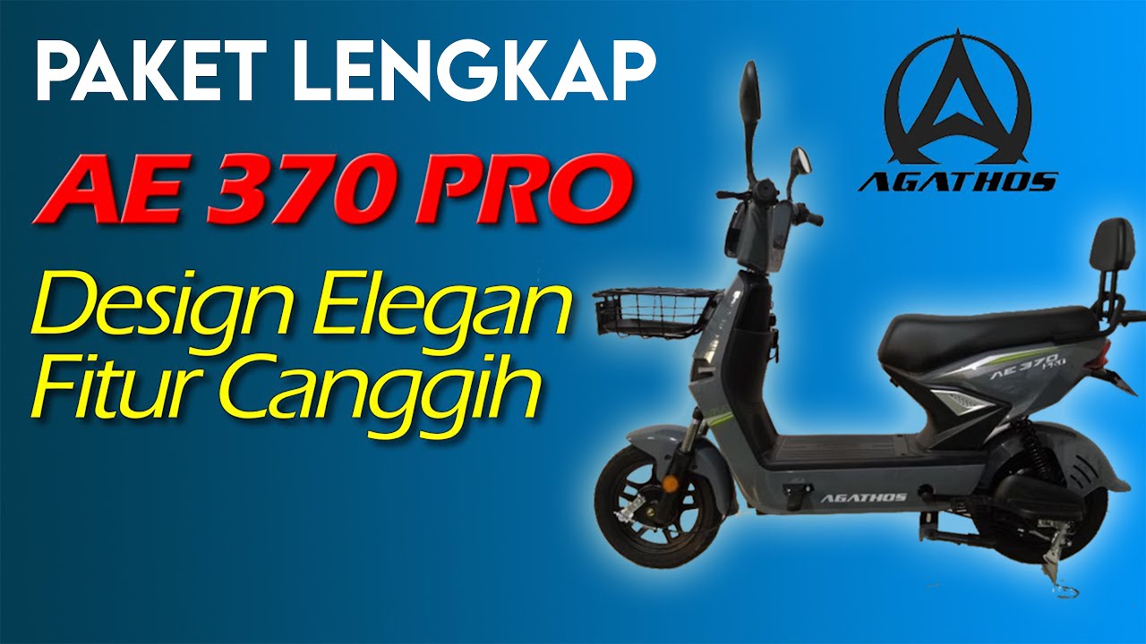 Review Spesifikasi Sepeda Listrik Pacific Agathos AE 370 Pro terbaru 2024