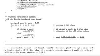 BITWISE OPERATORS IN C Part4