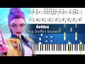 KPop Demon Hunters Golden Piano Tutorial With Sheet Music KPop Demon Hunters Golden Piano Tutorial With Sheet Music