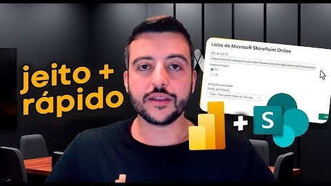 Como conectar o POWER BI a uma lista do SHAREPOINT online