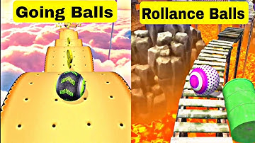 Going Balls VS Rollance Balls, Action Balls,Super Rolling Ball Balance  Gameplay Walkthrough Part 9