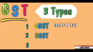 GST TYPES AND TAX