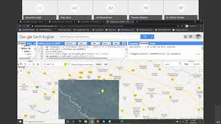 NDVI Chart Creation in Google Earth Engine (GEE) ndvi chart creation