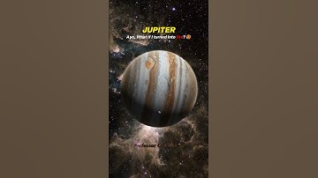 What If Jupiter Turned Into a Star? #Space #Earth #Sun