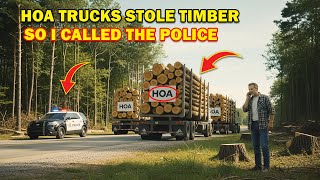 I Called the Police When HOA Trucks Hauled Illegal Timber Out of the Nature Reserve