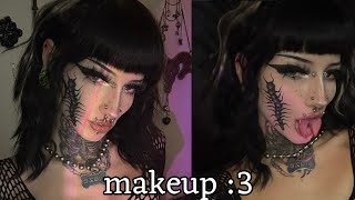 Alternative Makeup | Centipede Makeup Tutorial 🪳