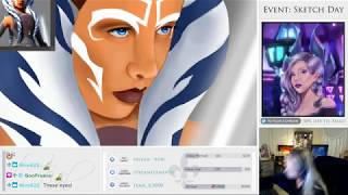 Ahsoka Tano (Star Wars: Rebels) Digital Painting