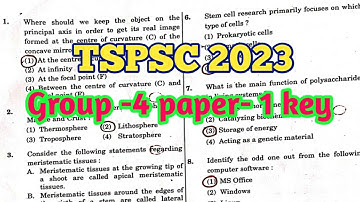 TSPSC Group 4 KEY 2023 | Urdu and English medium || TM NOOR ACADEMY #group4exam