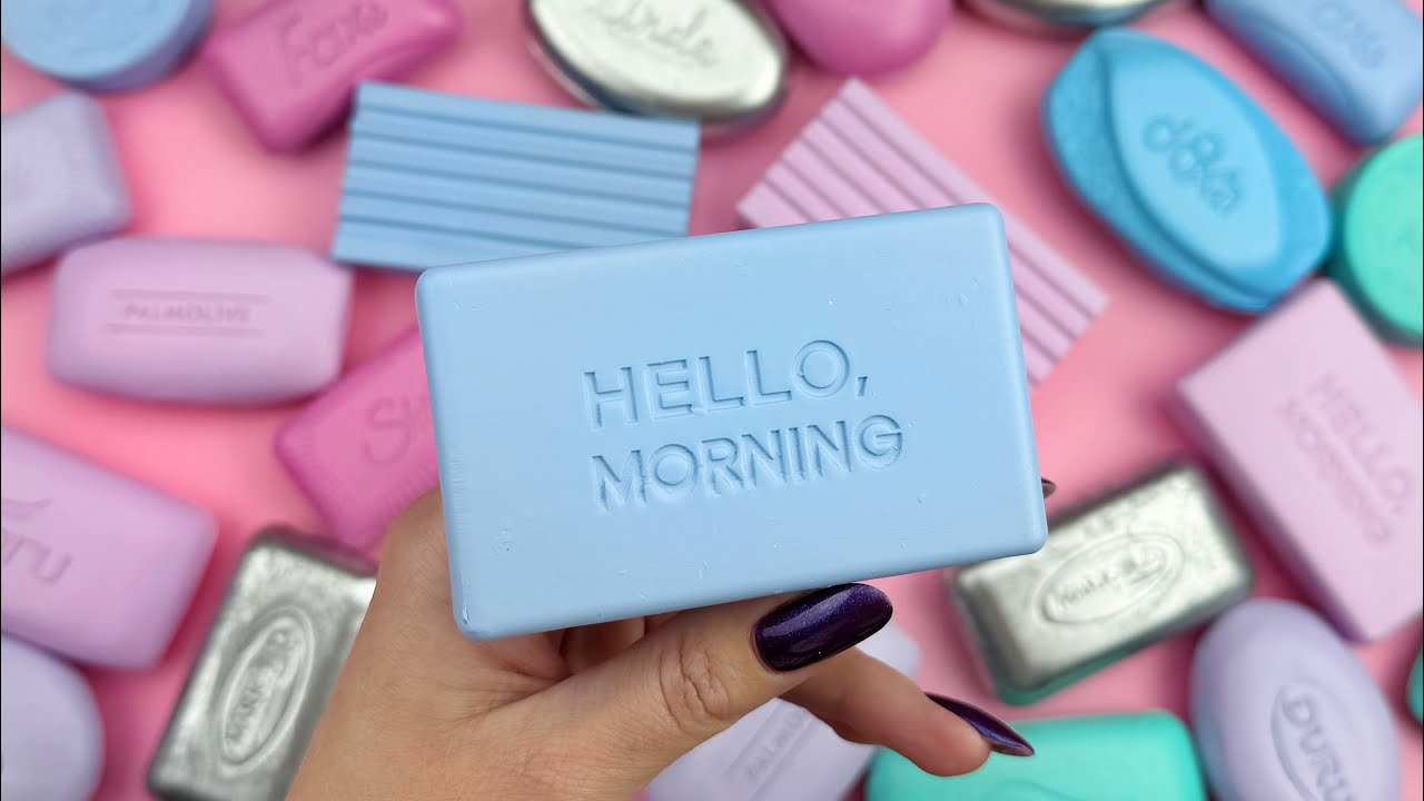 Calming ASMR for Anxiety Relief: Gentle Soap Breaking, Glitter&Starch Crushing, and Relaxing Sounds